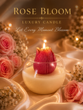 Rose Bloom Luxury Candle