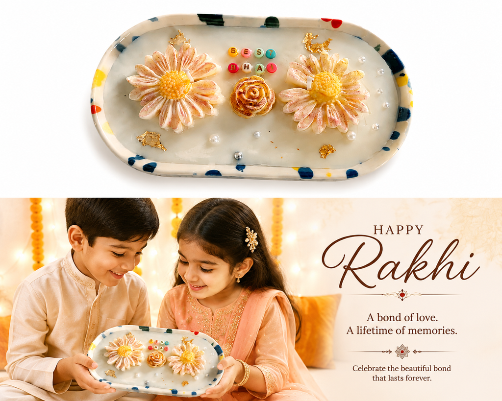 Bougie cadeau de Rakhi