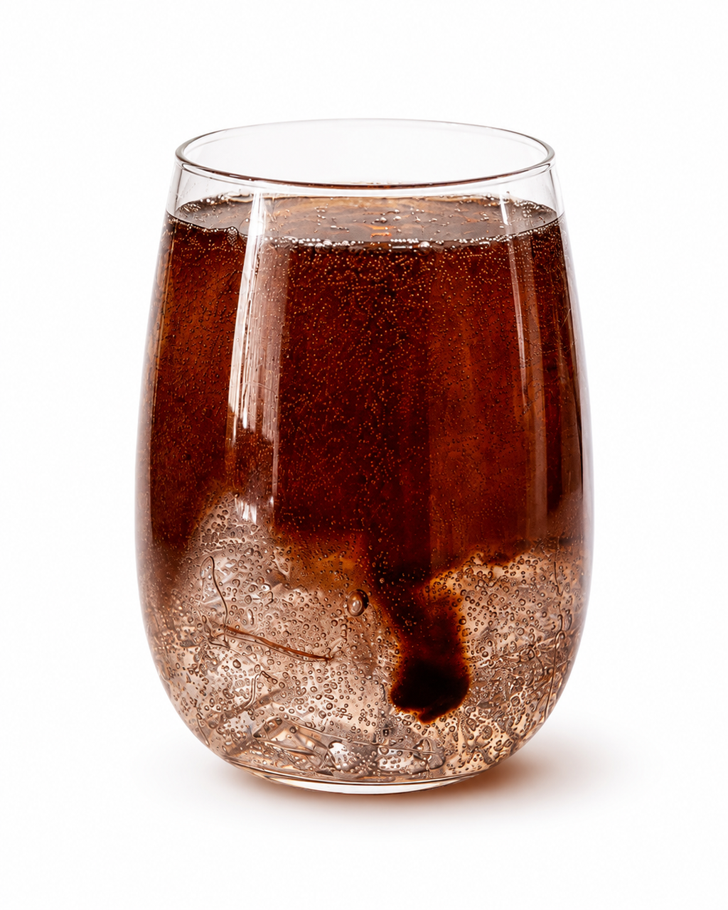 Eisgekühlte Mokka-Luxus-Gelkerze