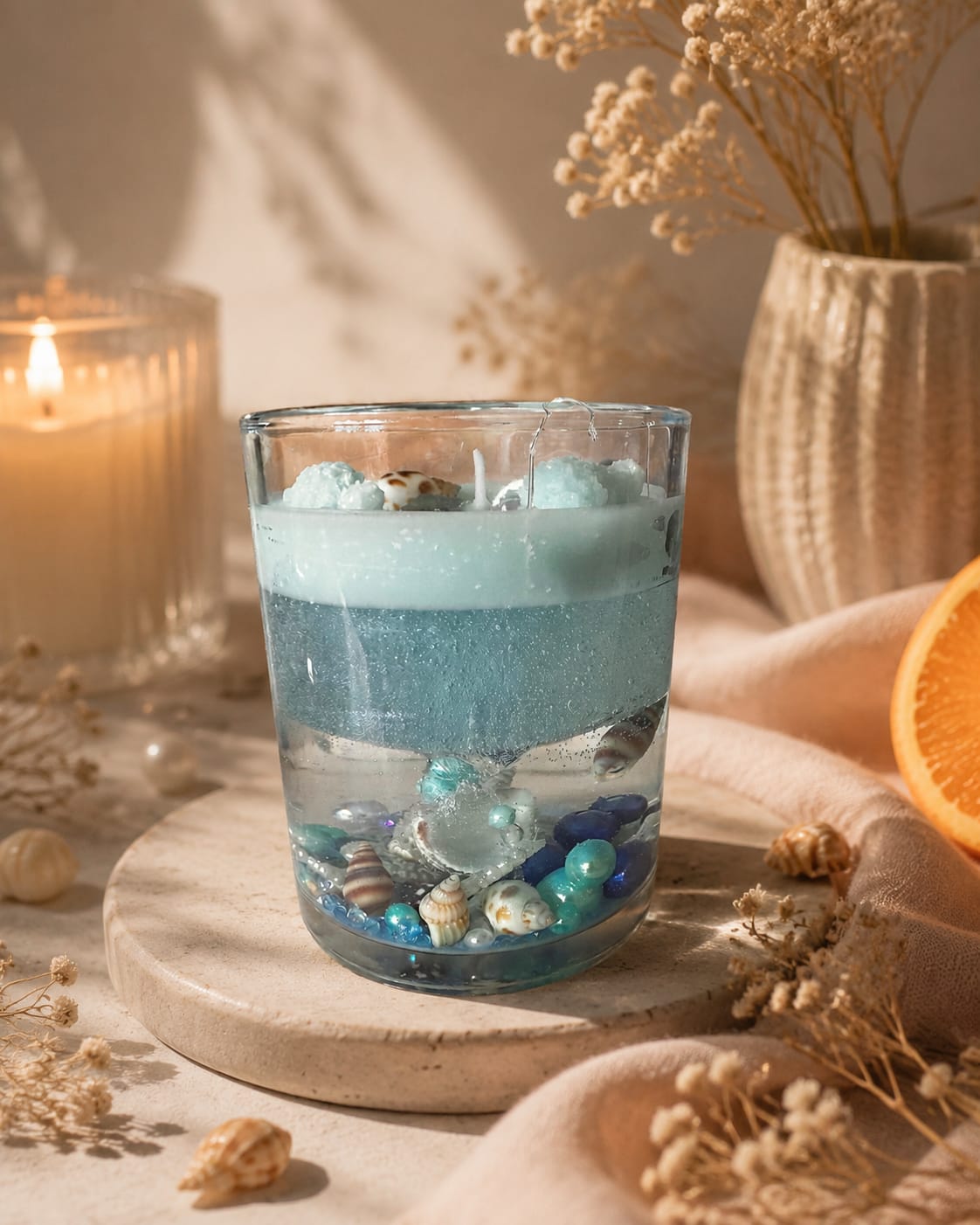 Fia & Flame Ocean Candle